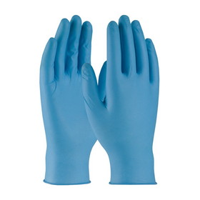 PIP 63-338PF Ambi-dex Super 8 Disposable Nitrile Glove, Powder Free with Textured Grip - 8 mil