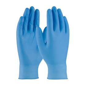 PIP 63-532PF Ambi-dex Axle Disposable Nitrile Glove, Powder Free with Textured Grip - 4 mil