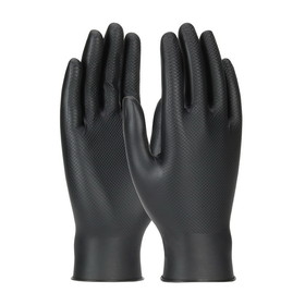 PIP 67-246 Grippaz Skins Superior Ambidextrous Nitrile Glove with Textured Fish Scale Grip - 6 Mil
