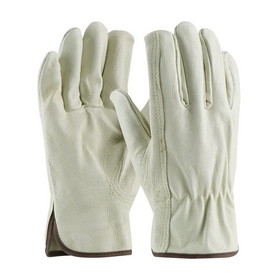 West Chester 70-368 PIP Premium Grade Top Grain Pigskin Leather Drivers Glove - Keystone Thumb