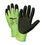 West Chester 705CGNF Zone Defense Hi-Vis Seamless Knit HPPE Blended Glove with Nitrile Foam Coated Grip on Palm &amp; Fingers, Price/Dozen