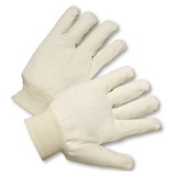 West Chester 708R PIP Reversible Polyester/Cotton Canvas Single Palm Glove - Knit Wrist