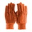 West Chester 710KORPD PIP Hi-Vis Premium Grade Cotton Canvas Glove with PVC Dotted Grip on Palm, Thumb and Index Finger - 10 oz., Price/Dozen