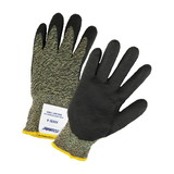 West Chester 710SANF PosiGrip Seamless Knit Aramid Blended Antimicrobial Glove with Nitrile Coated Foam Grip on Palm & Fingers