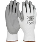 West Chester 713CFHGWU Barracuda Seamless Knit HPPE Blended Glove with Polyurethane Coated Flat Grip on Palm & Fingers