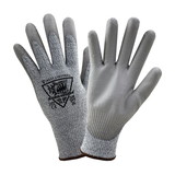 PIP 713DGU Barracuda Seamless Knit HPPE Blended Glove with Polyurethane Coated Flat Grip on Palm & Fingers