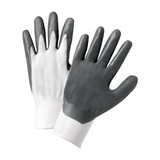 West Chester 713SNC PosiGrip Seamless Knit Polyester Glove with Nitrile Coated Smooth Grip on Palm & Fingers