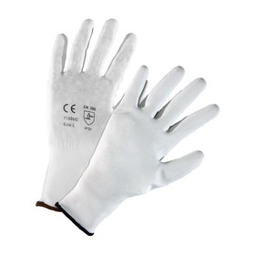 PIP 713SUC PosiGrip Seamless Knit Nylon Glove with Polyurethane Coated Flat Grip on Palm &amp; Fingers