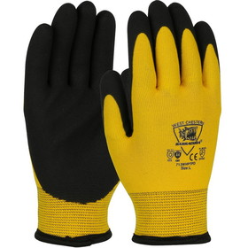 West Chester 713WHPTPD Barracuda Seamless Knit HPPE/Nylon Glove with Acrylic Lining and PVC Foam Grip on Palm &amp; Fingers