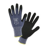 West Chester 715HNFR Barracuda Seamless Knit HPPE Blended Glove with Nitrile Coated Foam Grip on Palm & Fingers