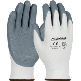 West Chester 715SNFLW PosiGrip Seamless Knit Nylon Glove with Nitrile Coated Foam Grip on Palm &amp; Fingers