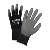 West Chester 715SUGB PosiGrip Seamless Knit Nylon Glove with Polyurethane Coated Flat Grip on Palm & Fingers