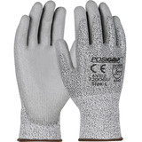 PIP 720DGU PosiGrip Seamless Knit HPPE Blended Glove with Polyurethane Coated Flat Grip on Palm & Fingers