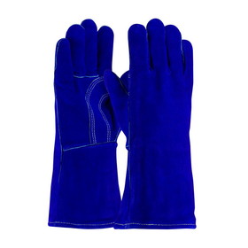 West Chester 73-7018 PIP Shoulder Split Cowhide Leather Welder's Glove with Cotton Foam Liner  and Kevlar Stitching