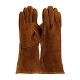 West Chester 73-7088 PIP Shoulder Split Cowhide Leather Welder's Glove with Cotton Liner
