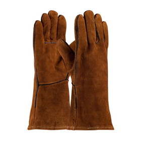 PIP 73-7088 PIP Shoulder Split Cowhide Leather Welder's Glove with Cotton Liner