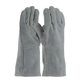 PIP 73-888A PIP Split Cowhide Leather Welder's Glove with Cotton Liner