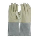 West Chester 75-2026 PIP Top Grain Cowhide Leather Mig Tig Welder's  Glove with Kevlar Stitching - Leather Gauntlet Cuff