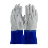 West Chester 75-4854 PIP Top Grain Goatskin Leather Mig Tig Welder's  Glove with Kevlar Stitching - Leather Slip-On Cuff