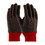 PIP 750RKW PIP Regular Weight Polyester/Cotton Jersey Glove with Fleece Lining - Red Knit Wrist, Price/Dozen