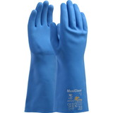 PIP 76-730 MaxiChem Latex Blend Coated Glove with Nylon / Elastane Liner and Non-Slip Grip on Palm & Fingers - 14