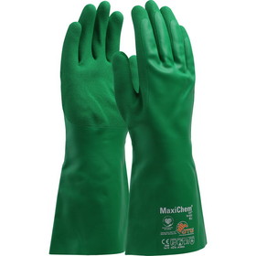 PIP 76-833 MaxiChem Cut Nitrile Blend Coated Glove with HPPE Liner and Non-Slip Grip on Palm & Fingers - 14"