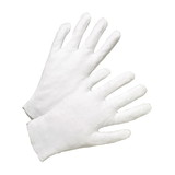 West Chester 805 Heavy Weight Cotton Lisle Inspection Glove with Unhemmed Cuff