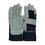 PIP 85-DB7563P PIP Economy Grade Split Cowhide Leather Patch Palm Glove with Denim Back - Denim Safety Cuff, Price/Dozen