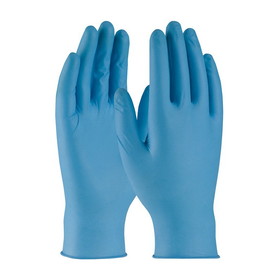 PIP 8BQF09 QRP Qualatrile Disposable Nitrile Glove, Powder Free with Textured Grip - 8 Mil