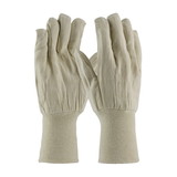 West Chester 90-908-5KW PIP Premium Grade Cotton Canvas Single Palm Glove - Extended Knit Wrist