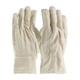 West Chester 90-908BT PIP Premium Grade Cotton Canvas Single Palm Glove - Band Top