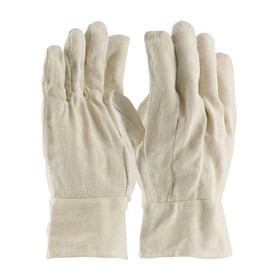 PIP 90-908BT PIP Premium Grade Cotton Canvas Single Palm Glove - Band Top