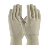 West Chester 90-908CI PIP Economy Grade Cotton/Polyester Canvas Single Palm Glove - Knit Wrist - Ladies