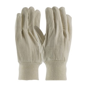 PIP 90-908I PIP Economy Grade Cotton/Polyester Canvas Single Palm Glove - Knit Wrist