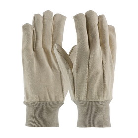 PIP 90-912 PIP Premium Grade Cotton Canvas Single Palm Glove - Knit Wrist