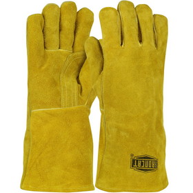 West Chester 9040 Ironcat Select Shoulder Split Cowhide Leather Welder's Glove with Cotton Foam Liner and Kevlar Stitching