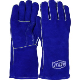 West Chester 9041 Ironcat Shoulder Split Cowhide Leather Welder's Glove with Cotton Foam Liner  and Kevlar Stitching