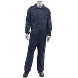 PIP 9100-2000E PIP AR/FR Dual Certified Economy Coverall with Zipper Closure - 9 Cal/cm2