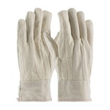 West Chester 92-918BTO PIP Cotton Canvas Double Palm Glove with Nap-Out Finish - Band Top