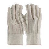 West Chester 92-918BT PIP Cotton Canvas Double Palm Glove with Nap-In Finish - Band Top