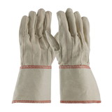 West Chester 92-918G PIP Cotton Canvas Double Palm Glove with Nap-In Finish - Gauntlet Cuff