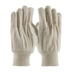 PIP 92-918O PIP Cotton Canvas Double Palm Glove with Nap-Out Finish - Knit Wrist