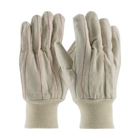 PIP 92-918 PIP Cotton Canvas Double Palm Glove with Nap-In Finish - Knit Wrist