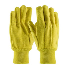 PIP 93-588 PIP Regular Grade Chore Glove with Double Layer Palm, Single Layer Back and Nap-Out Finish - Knit Wrist