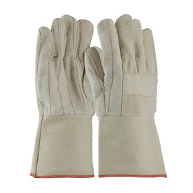 PIP 94-928G PIP Premium Grade Hot Mill Glove with Three-Layers of Cotton Canvas and Burlap Liner - 28 oz