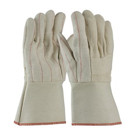 West Chester 94-932G PIP Premium Grade Hot Mill Glove with Three-Layers of Cotton Canvas and Burlap Liner - 32 oz