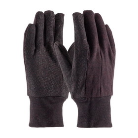 PIP 95-809PD PIP Regular Weight Polyester/Cotton Jersey Glove with PVC Dotted Grip - Men's