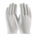 PIP 97-500H CleanTeam Premium, Light Weight Cotton Lisle Inspection Glove with Overcast Hem Cuff - Men's