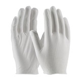 PIP 97-500 CleanTeam Premium, Light Weight Cotton Lisle Inspection Glove with Unhemmed Cuff - Men's