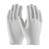 West Chester 97-510 CleanTeam Economy, Light Weight Cotton Lisle / Polyester Inspection Glove with Unhemmed Cuff - Men's